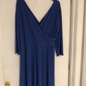 Women’s Blue Maxi Dress Size XL